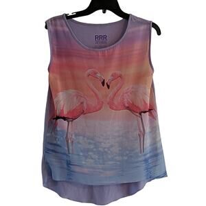 EUC RRR Flamingo Top, S